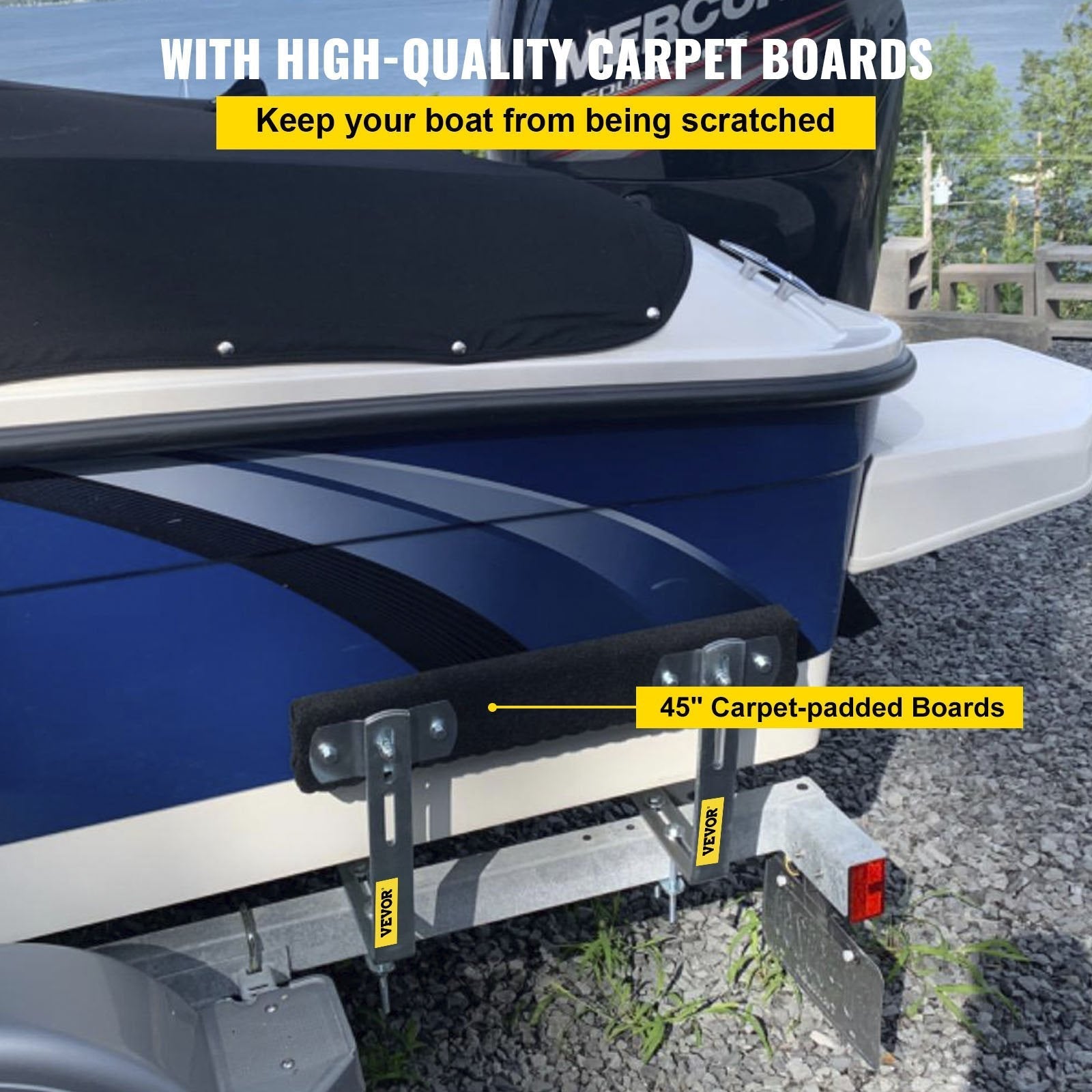 VEVOR Boat Trailer Guide-ons, 48\