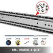 Heavy Duty Drawer Slides 500lbs Ball Bearing Drawer Slides 28inch Long with Lock