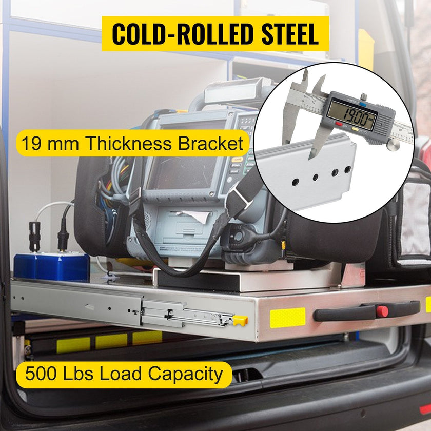Heavy Duty Drawer Slides 500lbs Ball Bearing Drawer Slides 32inch Long With Lock