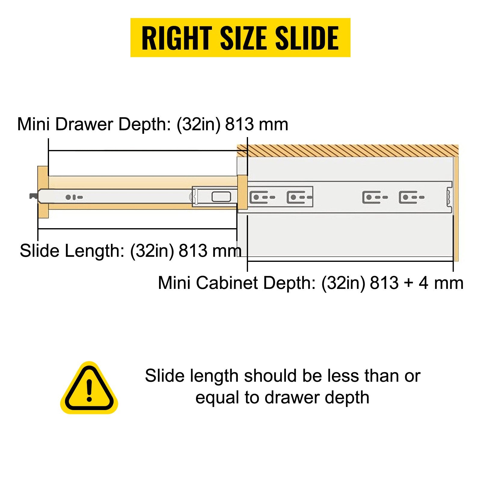 Heavy Duty Drawer Slides 500lbs Ball Bearing Drawer Slides 32inch Long With Lock