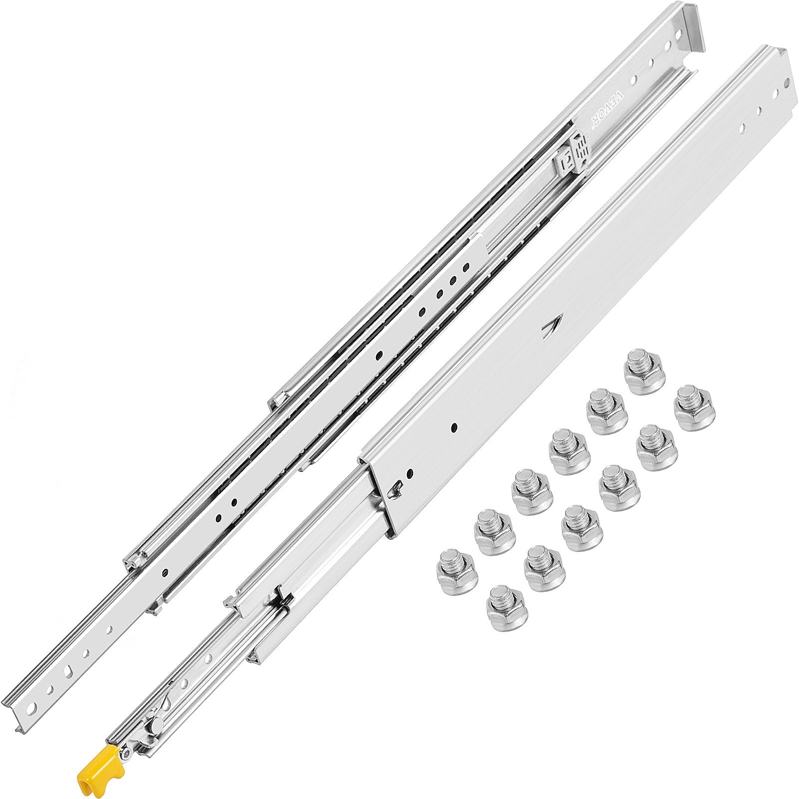 Heavy Duty Drawer Slides 500lbs Ball Bearing Drawer Slides 34inch Long with Lock