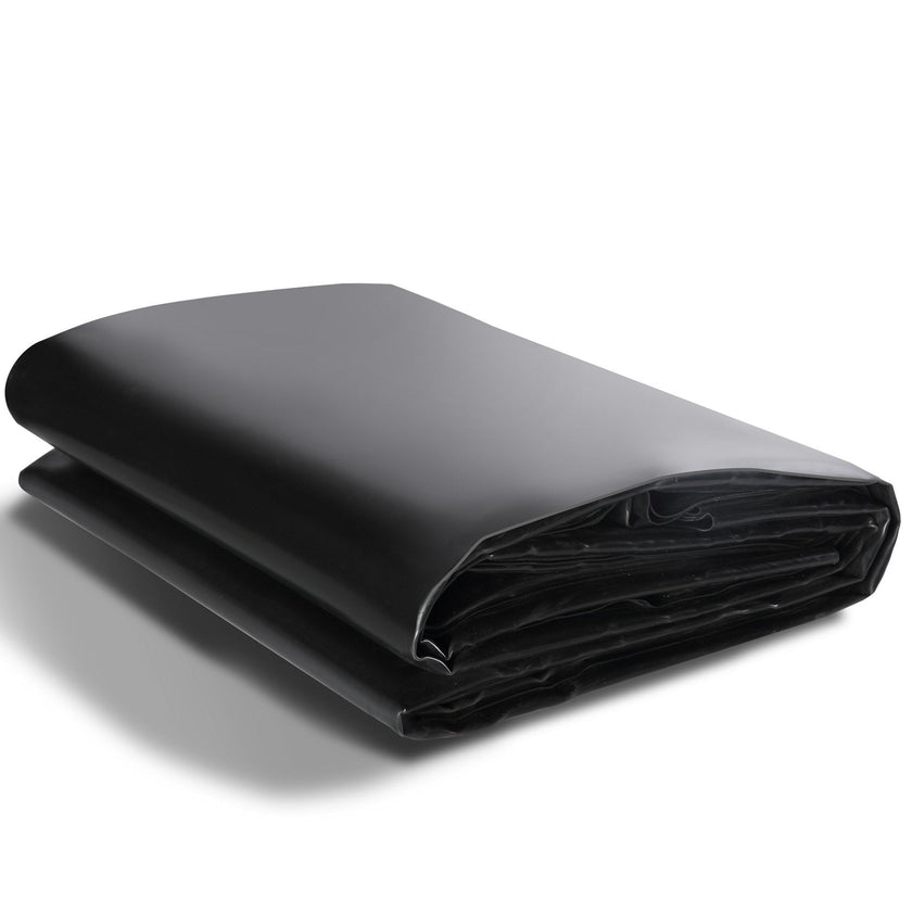 VEVOR Pond Liner, 10 x 15 ft 45 Mil Thickness, Pliable EPDM Material Pond Skins, Easy Cutting Underlayment for Fish or Koi Ponds, Water Features, Waterfall Base , Fountains, Water Gardens, Black