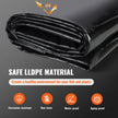 VEVOR Pond Liner, 10 x 13 ft 20 Mil Thickness, Pliable LLDPE Material Pond Skins, Easy Cutting Underlayment for Fish or Koi Ponds, Water Features, Waterfall Base , Fountains, Water Gardens, Black