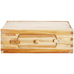 VEVOR Bee Hive Medium Box Starter Kit, 100% Beeswax Coated Natural Cedar Wood, Langstroth Beehive Kit with 10 Frames and Foundations, Transparent Acrylic Bee Windows for Beginners and Pro Beekeepers