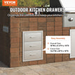 VEVOR Outdoor Kitchen Drawers 16\