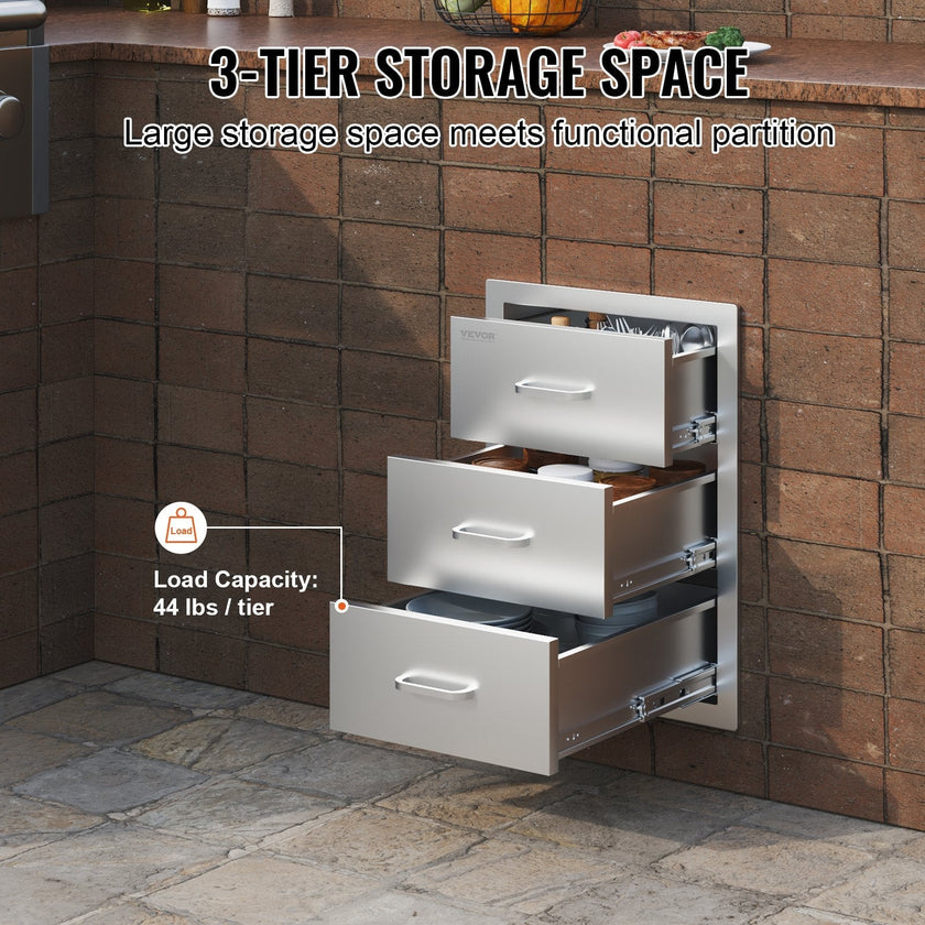 VEVOR Outdoor Kitchen Drawers 16\
