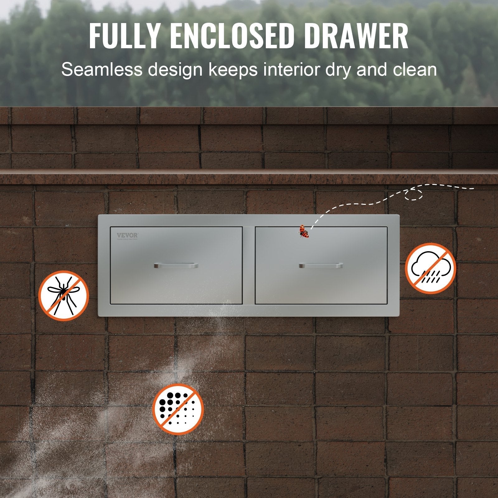 VEVOR Outdoor Kitchen Drawers 30\