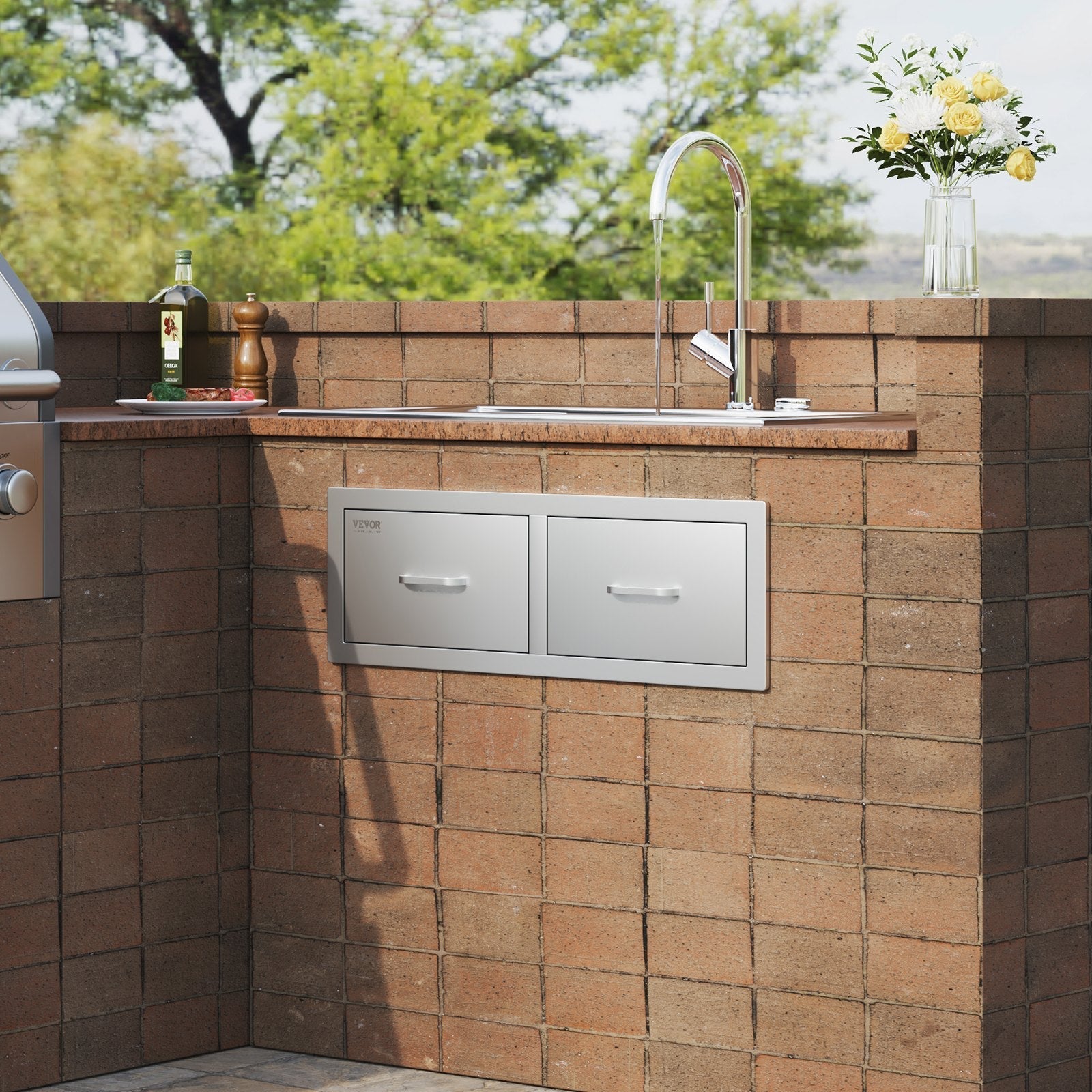VEVOR Outdoor Kitchen Drawers 30\