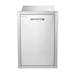 VEVOR Outdoor Kitchen Propane Tank Drawer 16Wx22Hx16D Inch BBQ Propane Drawer with Handle Stainless Steel Propane Tank Drawer for Outdoor Kitchen
