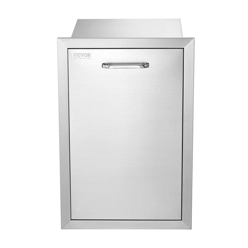 VEVOR Outdoor Kitchen Propane Tank Drawer 16Wx22Hx16D Inch BBQ Propane Drawer with Handle Stainless Steel Propane Tank Drawer for Outdoor Kitchen