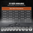 VEVOR 27 PCS Pull and Press Sleeve Kit Steel Bush Bearing Removal Installation
