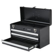 VEVOR Tool Box 20.5-inch Portable Metal Tool Box with 3 Drawers Tool Organizer