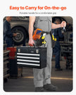 VEVOR Tool Box 20.5-inch Portable Metal Tool Box with 4 Drawers Tool Organizer