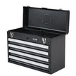 VEVOR Tool Box 20.5-inch Portable Metal Tool Box with 4 Drawers Tool Organizer