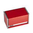 VEVOR Tool Box 8.6-inch Portable Metal Tool Box 3 Drawers Tool Organizer Red