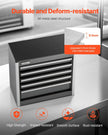 VEVOR Tool Box 8.6-inch Portable Metal Tool Box with 5 Drawers Tool Organizer