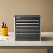 VEVOR Tool Box 8.6-inch Portable Metal Tool Box with 5 Drawers Tool Organizer