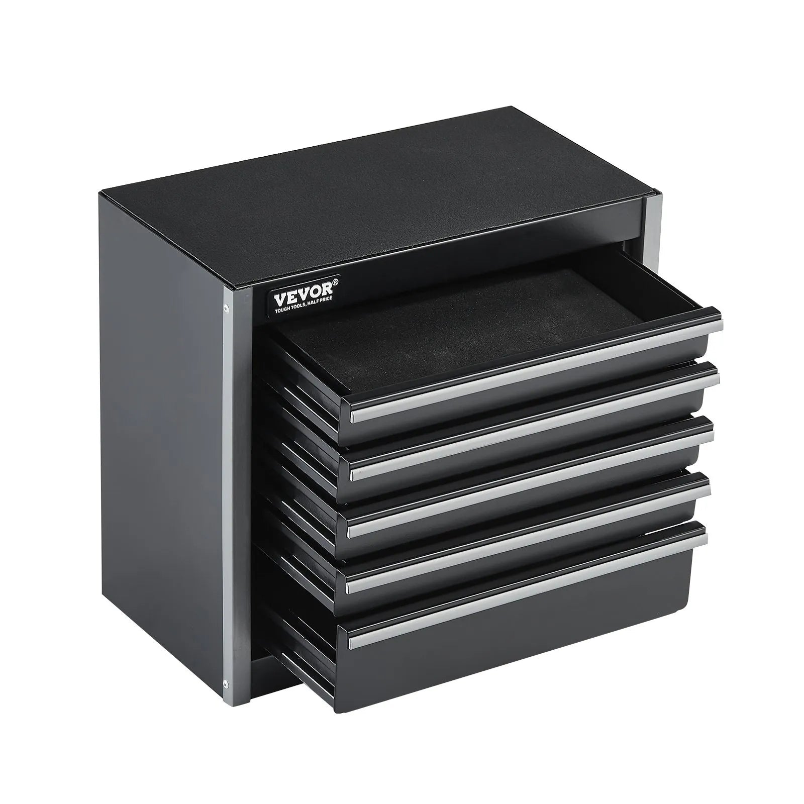 VEVOR Tool Box 8.6-inch Portable Metal Tool Box with 5 Drawers Tool Organizer