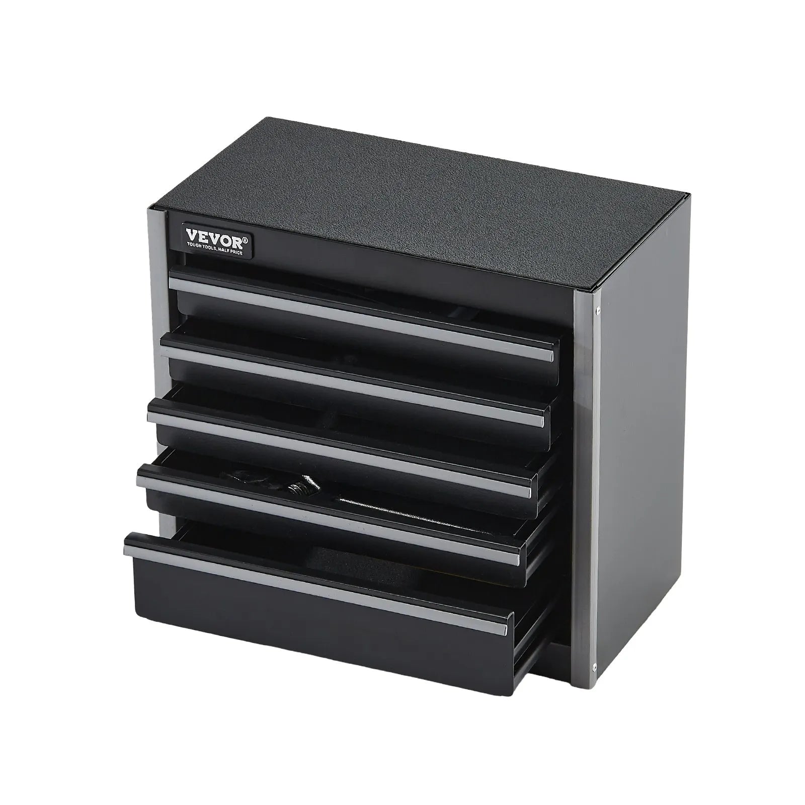 VEVOR Tool Box 8.6-inch Portable Metal Tool Box with 5 Drawers Tool Organizer