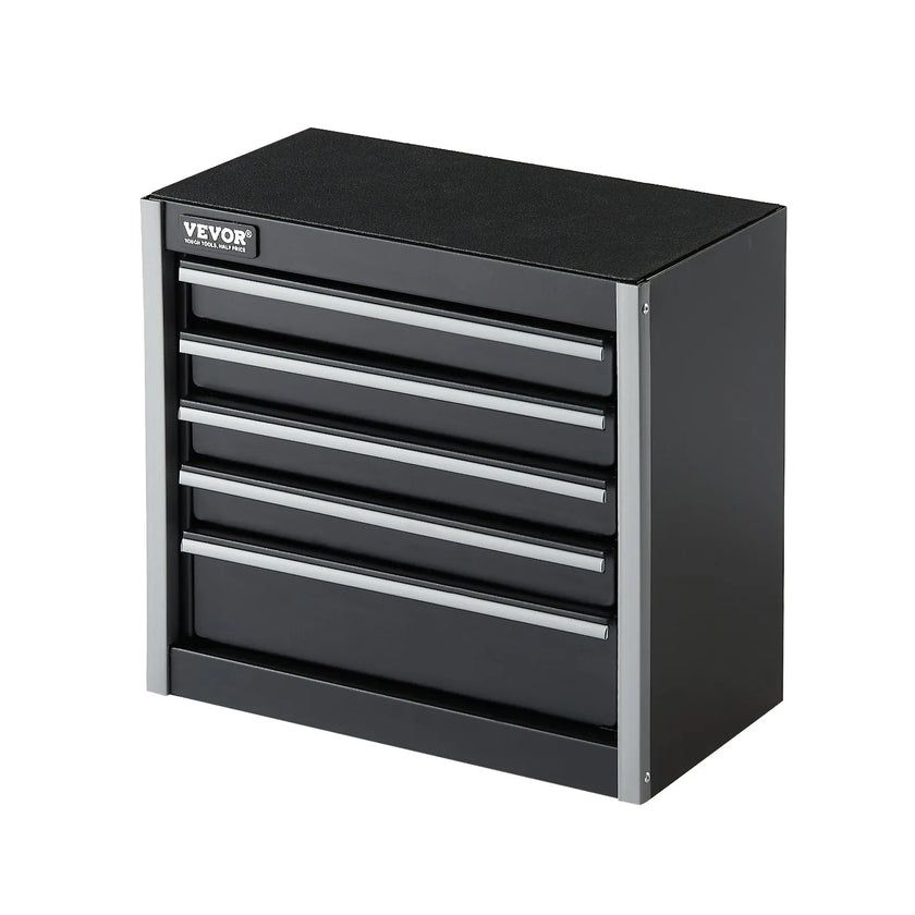VEVOR Tool Box 8.6-inch Portable Metal Tool Box with 5 Drawers Tool Organizer