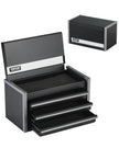 VEVOR Tool Box 8.6-inch Portable Metal Tool Box with 3 Drawers Tool Organizer