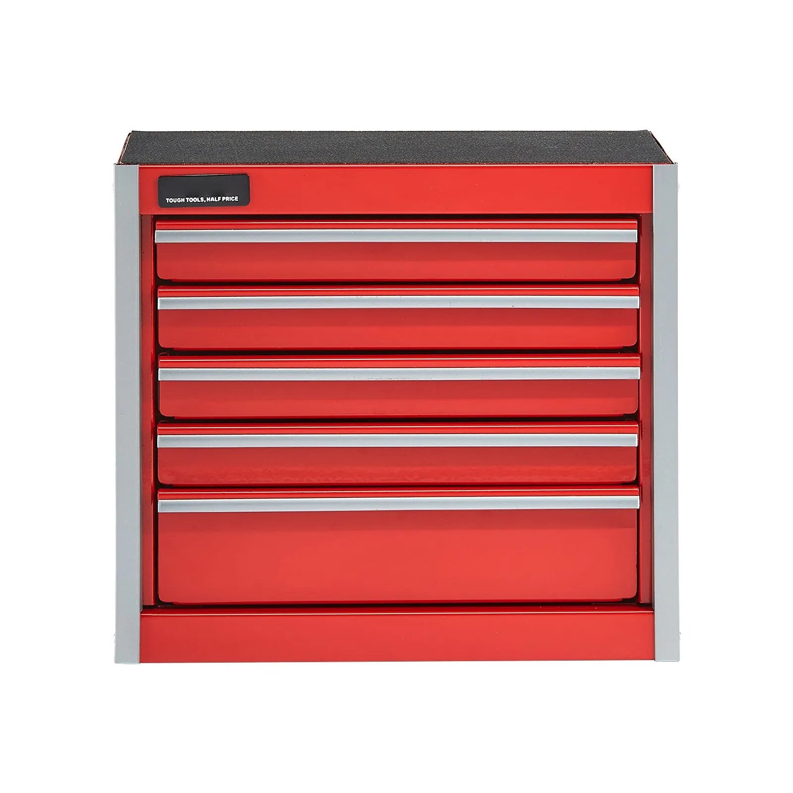 VEVOR Tool Box 8.6-inch Portable Metal Tool Box 5 Drawers Tool Organizer Red