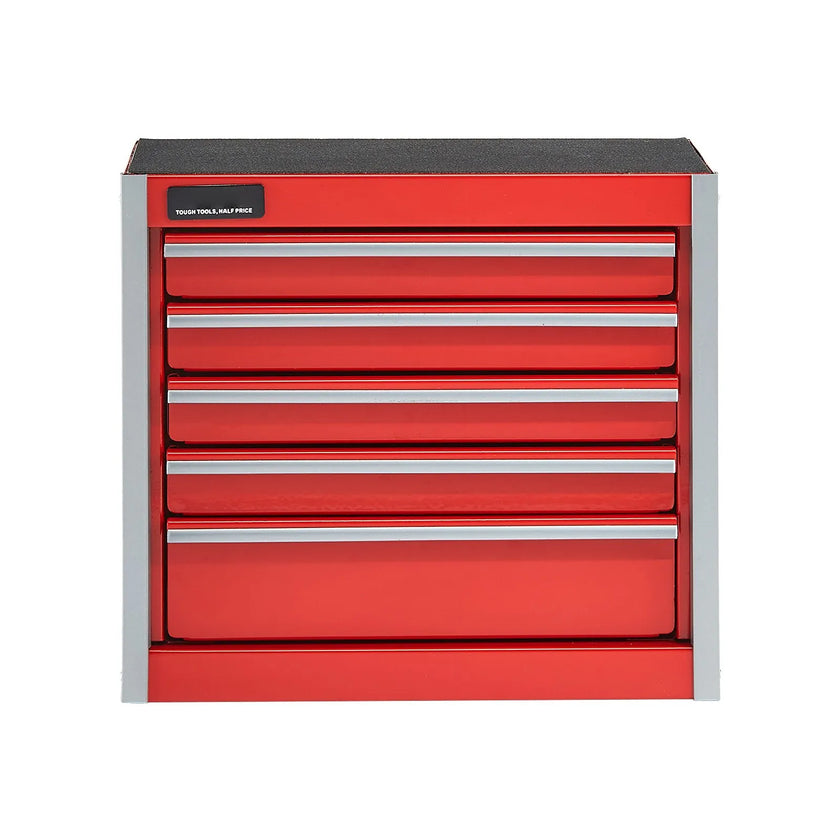 VEVOR Tool Box 8.6-inch Portable Metal Tool Box 5 Drawers Tool Organizer Red