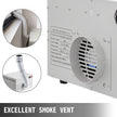 VEVOR Reflow Oven T962A 110V Reflow Soldering Machine 1500W 300 x 320 mm SMD SMT BGA Professional Automatic Infrared Heater Soldering Machine W/Smoke Exhaust Chimney Cooling Efficiency