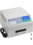 VEVOR Reflow Oven T962 110V Reflow Soldering Machine 800W 180 x 235 mm Professional Infrared Heater Soldering Machine Automatic Reflow Machine (T962 110V)