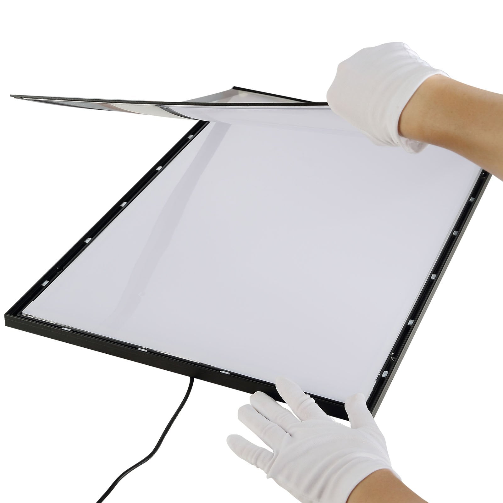 VEVOR LED Poster Frame in Black, 16