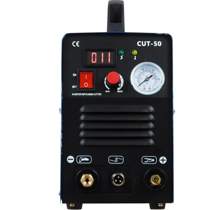 VEVOR Plasma Cutter, CUT-50 Air Inverter Plasma Cutter, 50A Plasma Cutting Machine, Max Cutting Thickness 0.47\