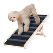 VEVOR Dog Ramp, Folding Pet Ramp for Bed, Adjustable Dog Ramp for Small, Large, Old Dogs & Cats, Wooden Pet Ramp with 39.3