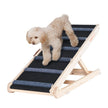VEVOR Dog Ramp, Folding Pet Ramp for Bed, Adjustable Dog Ramp for Small, Large, Old Dogs & Cats, Wooden Pet Ramp with 41.3