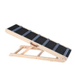 VEVOR Dog Ramp, Folding Pet Ramp for Bed, Adjustable Dog Ramp for Small, Large, Old Dogs & Cats, Wooden Pet Ramp with 41.3