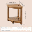 VEVOR Corner Shower Bench, 16.5