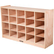 VEVOR Cubby Tray Storage Cabinet 20 Section Cubby Storage Shelf 4x5 Home Daycare