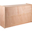 VEVOR Cubby Tray Storage Cabinet 20 Section Cubby Storage Shelf 4x5 Home Daycare