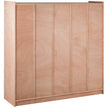 VEVOR Classroom Storage Cabinet Plywood 8-Section Preschool Storage Shelves 36 Inch High Classroom Cabinet Storage with Casters
