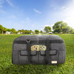 VEVOR Cat Carrier with Wheels, Rolling Pet Carrier with Telescopic Handle and Shoulder Strap, Dog Carrier with Wheels for Pets under 35 lbs, with 1 Folding Bowl, Black