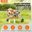 VEVOR 2 Wheels Dog Wheelchair for Back Legs, Pet Wheelchair Lightweight & Adjustable Assisting in Healing,  Dog Cart/Wheelchair for Injured, Disabled, Paralysis, Hind Limb Weak Pet(XS)