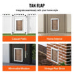 VEVOR Pet Door Replacement Flap 10.25