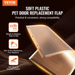 VEVOR Pet Door Replacement Flap 5.25