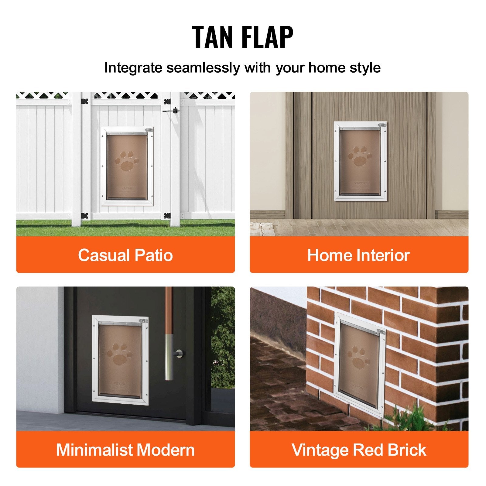 VEVOR Pet Door Replacement Flap 13.63