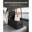 VEVOR Pet Stroller Foldable 4 Wheels Dog Stroller Detachable Carrier up to 35lbs