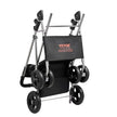VEVOR Pet Stroller Foldable 4 Wheels Dog Stroller Detachable Carrier up to 35lbs
