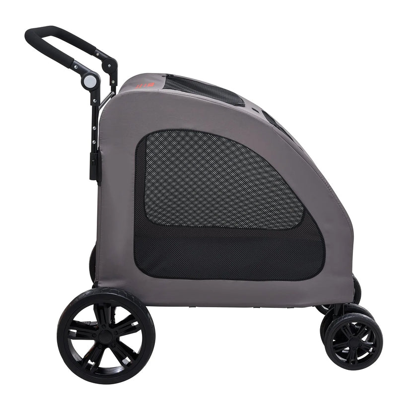 VEVOR Pet Stroller 4-Wheels Dog Stroller Carrier 160lbs Weight Capacity Portable