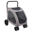 VEVOR Pet Stroller 4-Wheels Dog Stroller Carrier 160lbs Weight Capacity Portable