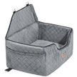 VEVOR Dog Booster Car Seat Pet Car Seat for Medium Large Dog up to 55 lbs Gray