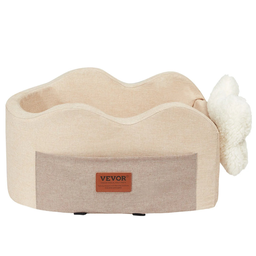 VEVOR Center Console Dog Car Seat Dog Booster Car Seat for Small Dog 8 lbs