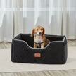 VEVOR Dog Booster Car Seat Pet Car Seat for Medium Large Dog up to 55 lbs Black
